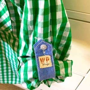 Waterproof Co button long sleeve tshirt